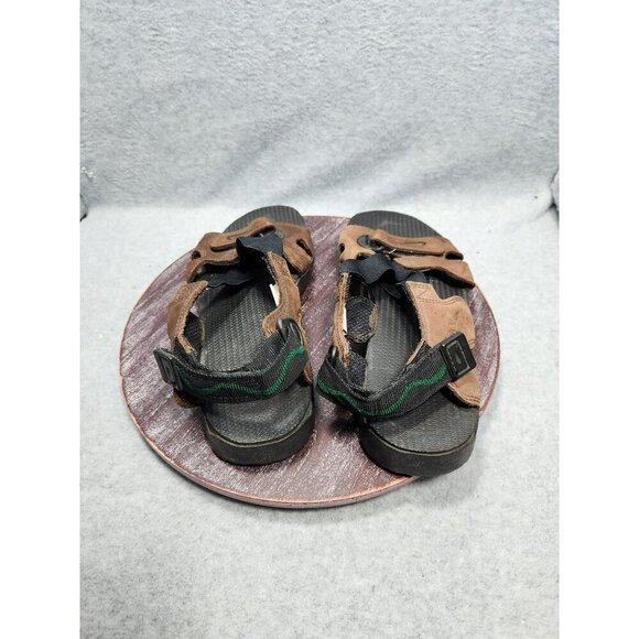 Nike womens Brown & Black Sandals Size 10 Adjustable Straps Comfortable Durable - Picture 4 of 12